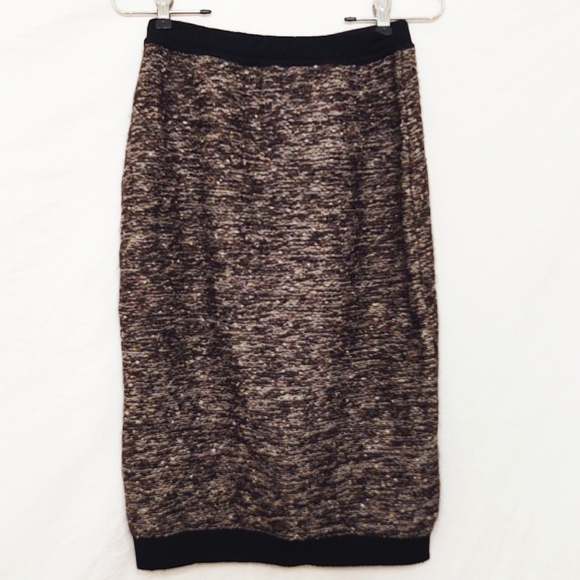 Vintage Designer Fendi Wool Knit Pencil Skirt- 44 - Picture 6 of 10